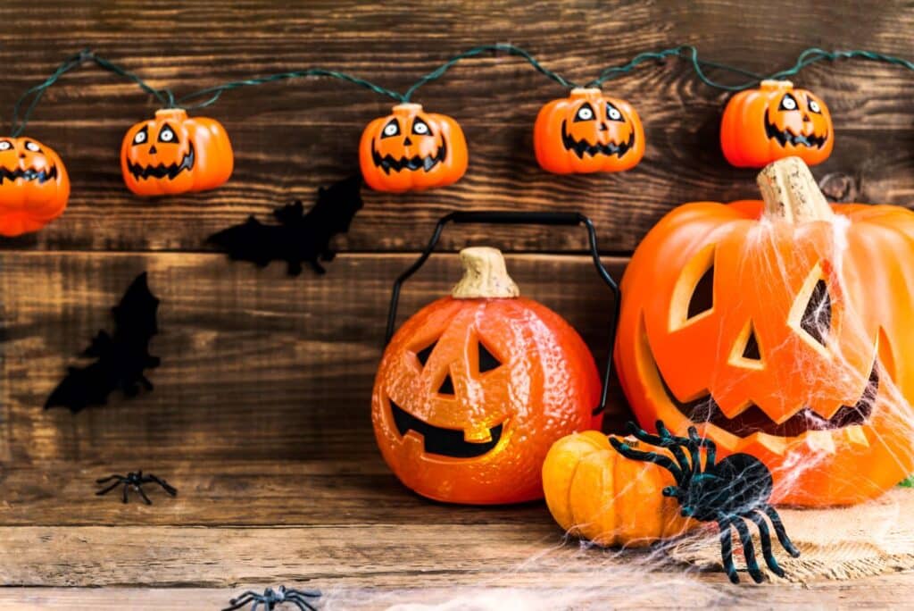 halloween pumpkin heads on wooden background 2021 08 28 12 47 53 utc 1400